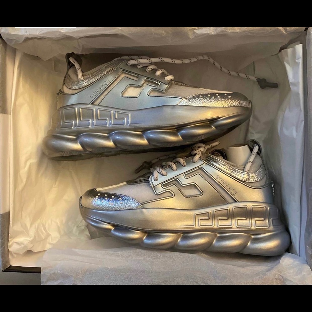 Versace Chain Reaction silver/white